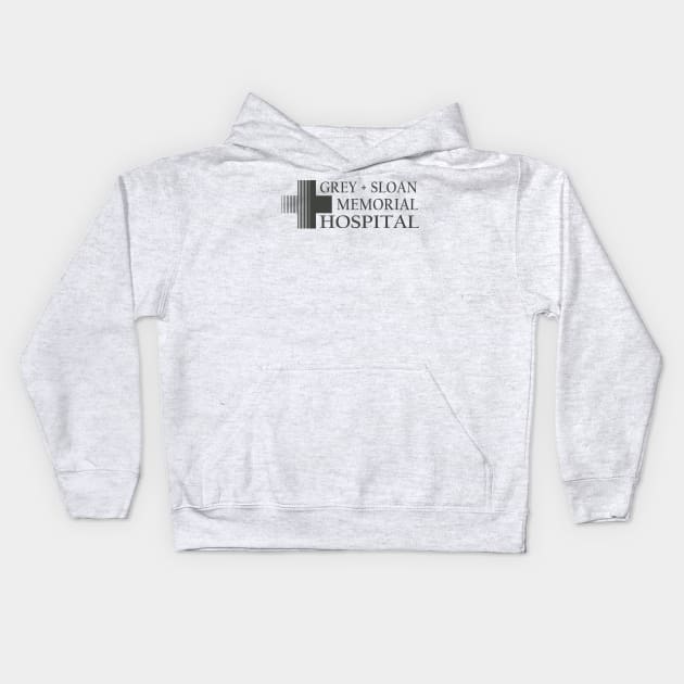 Grey + Sloan Memorial Hospital Kids Hoodie by tvshirts